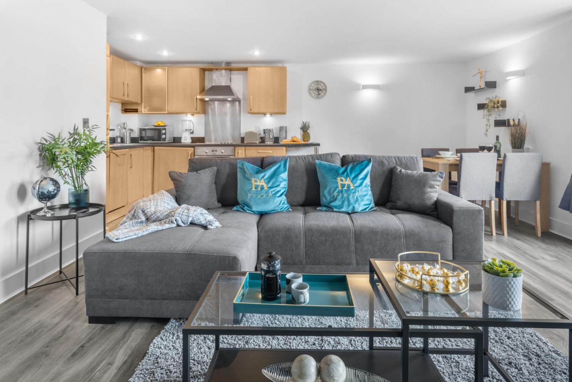 Pluxa Globe - Spacious Apartment In Jq With Parking 伯明翰 外观 照片